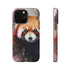 Red Panda in Watercolor - Impact Resistant Phone Case iPhone 14 Pro Max Matte